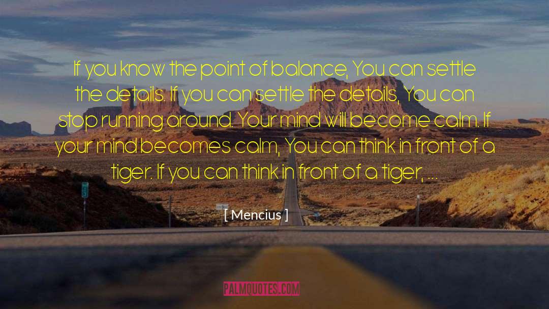 Mencius Quotes: If you know the point