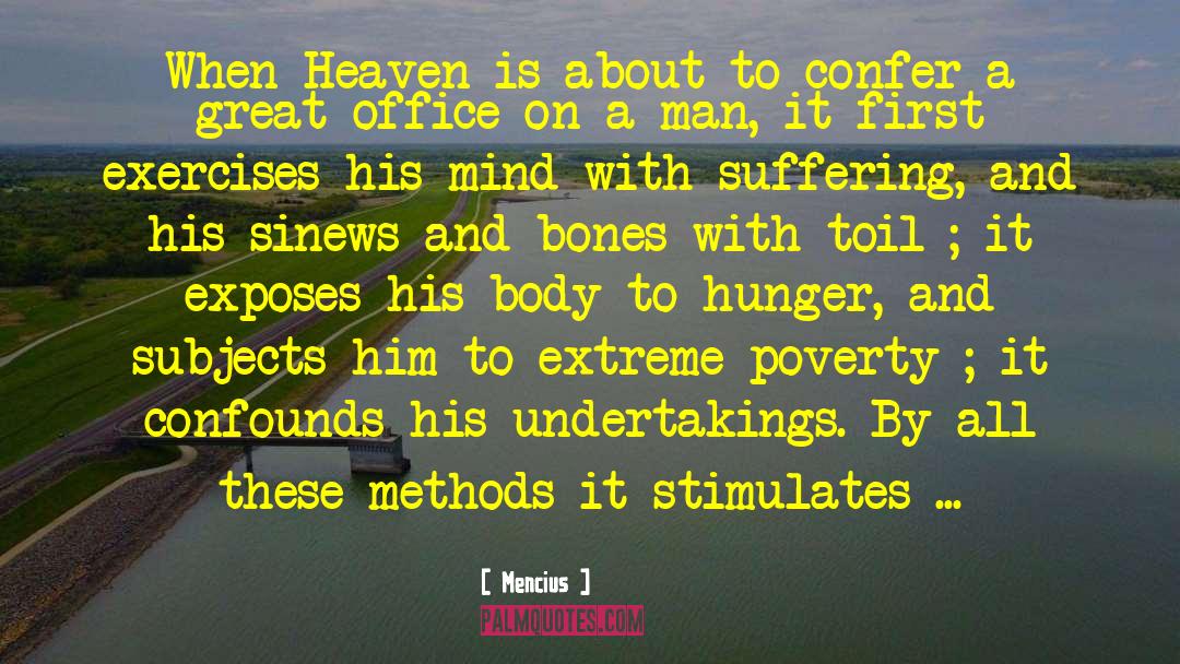 Mencius Quotes: When Heaven is about to