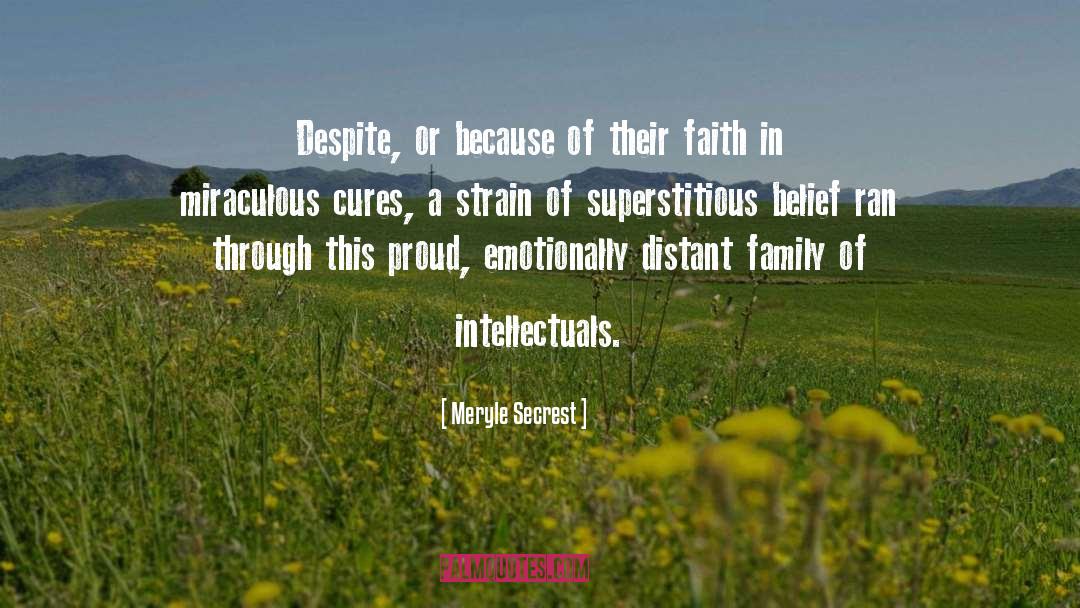 Meryle Secrest Quotes: Despite, or because of their