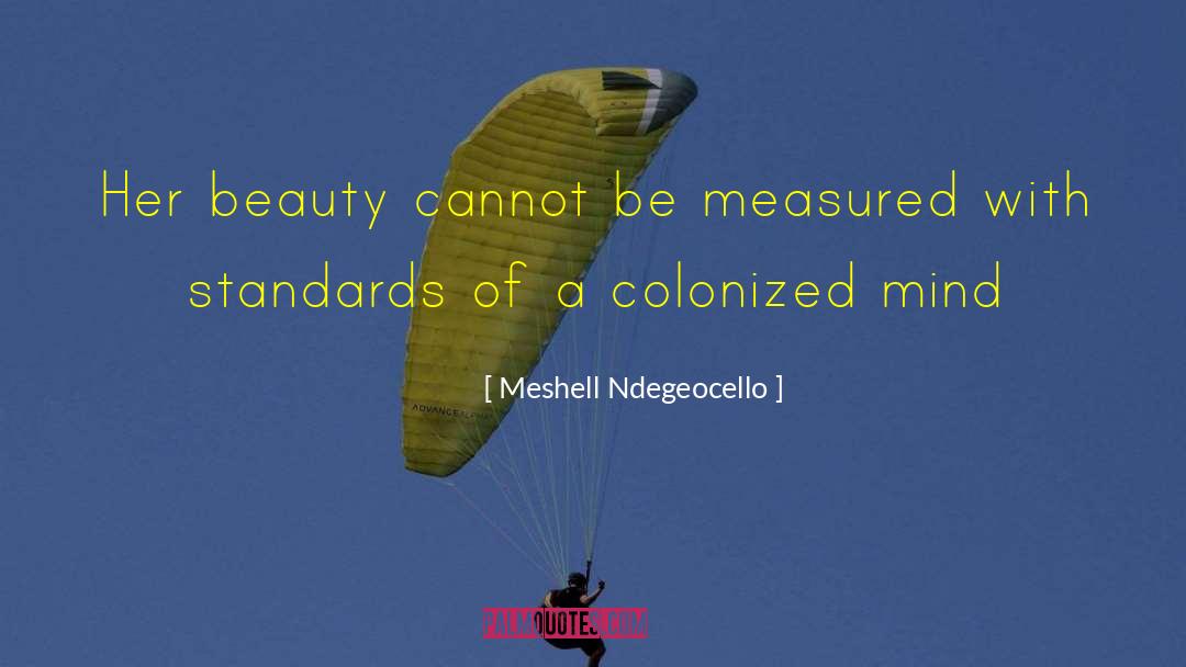 Meshell Ndegeocello Quotes: Her beauty cannot be measured