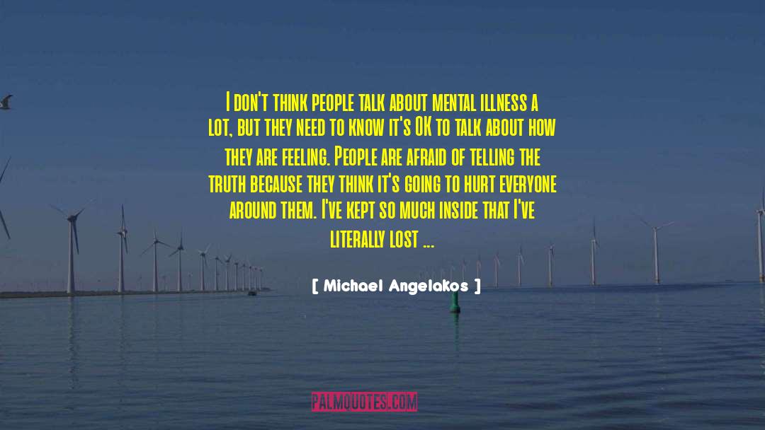 Michael Angelakos Quotes: I don't think people talk