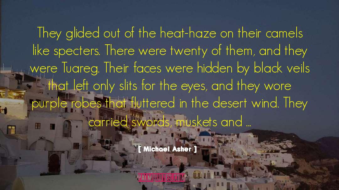 Michael Asher Quotes: They glided out of the