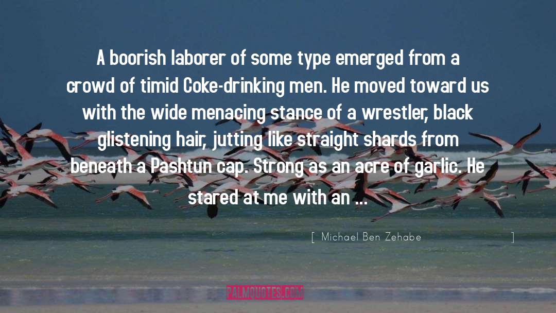 Michael Ben Zehabe Quotes: A boorish laborer of some