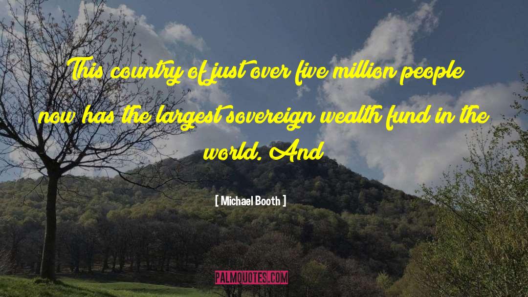 Michael Booth Quotes: This country of just over