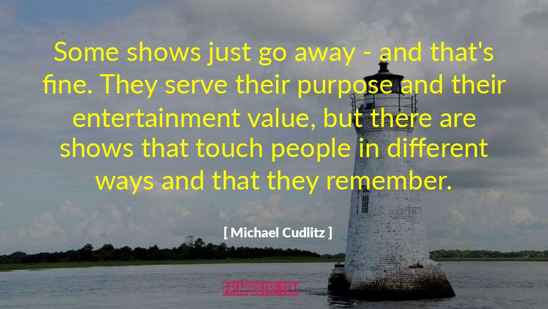 Michael Cudlitz Quotes: Some shows just go away