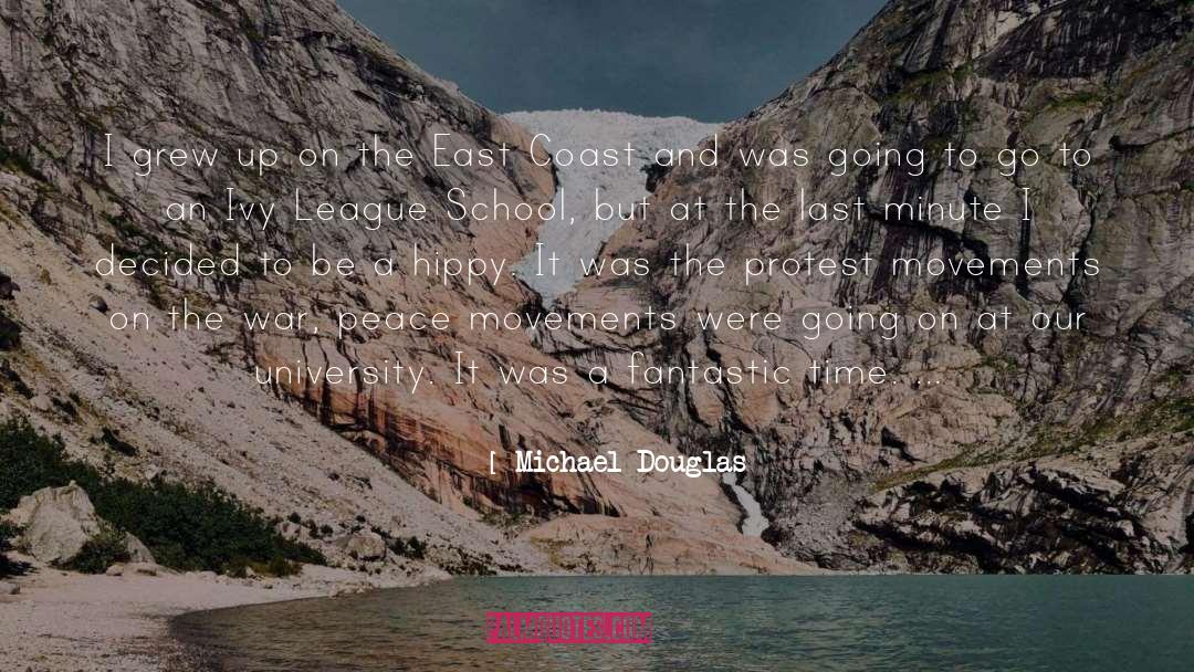 Michael Douglas Quotes: I grew up on the