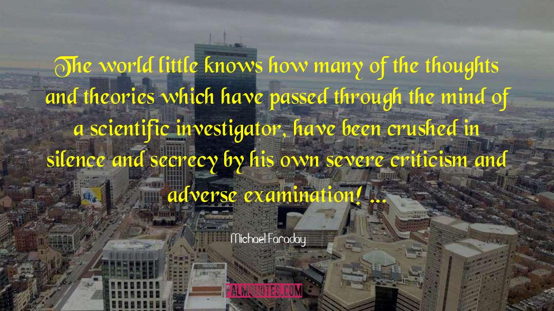 Michael Faraday Quotes: The world little knows how