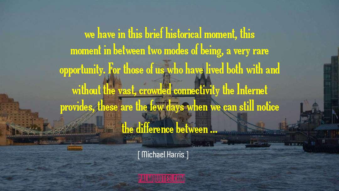 Michael Harris Quotes: we have in this brief