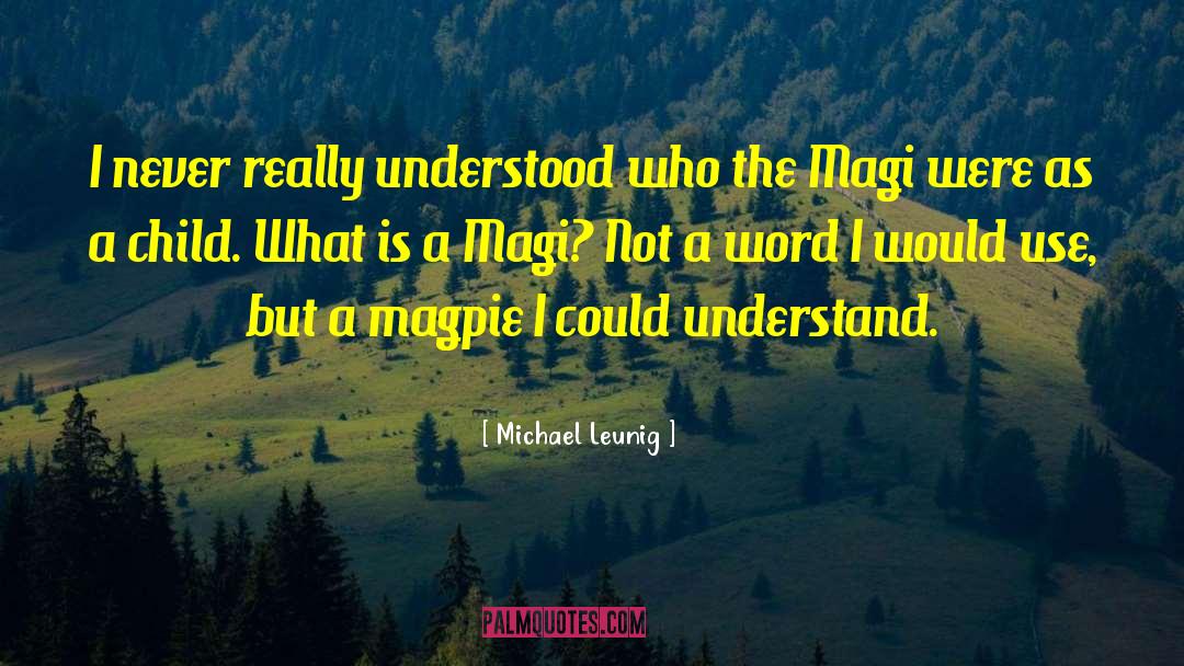 Michael Leunig Quotes: I never really understood who