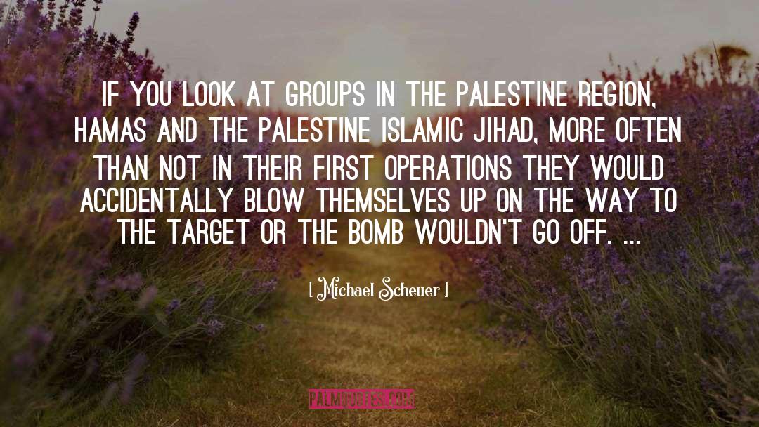 Michael Scheuer Quotes: If you look at groups