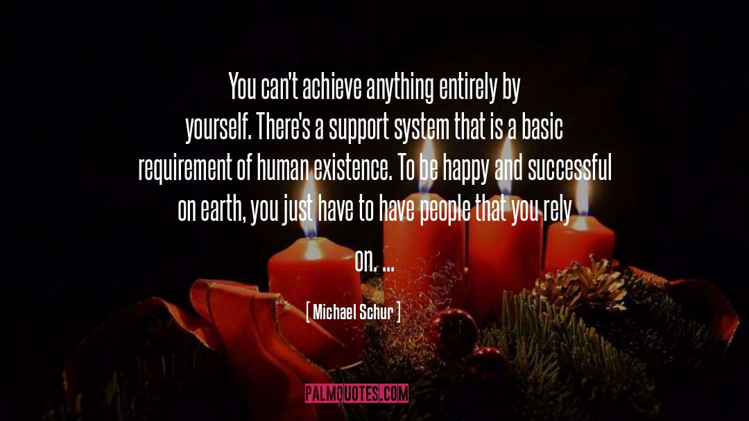 Michael Schur Quotes: You can't achieve anything entirely