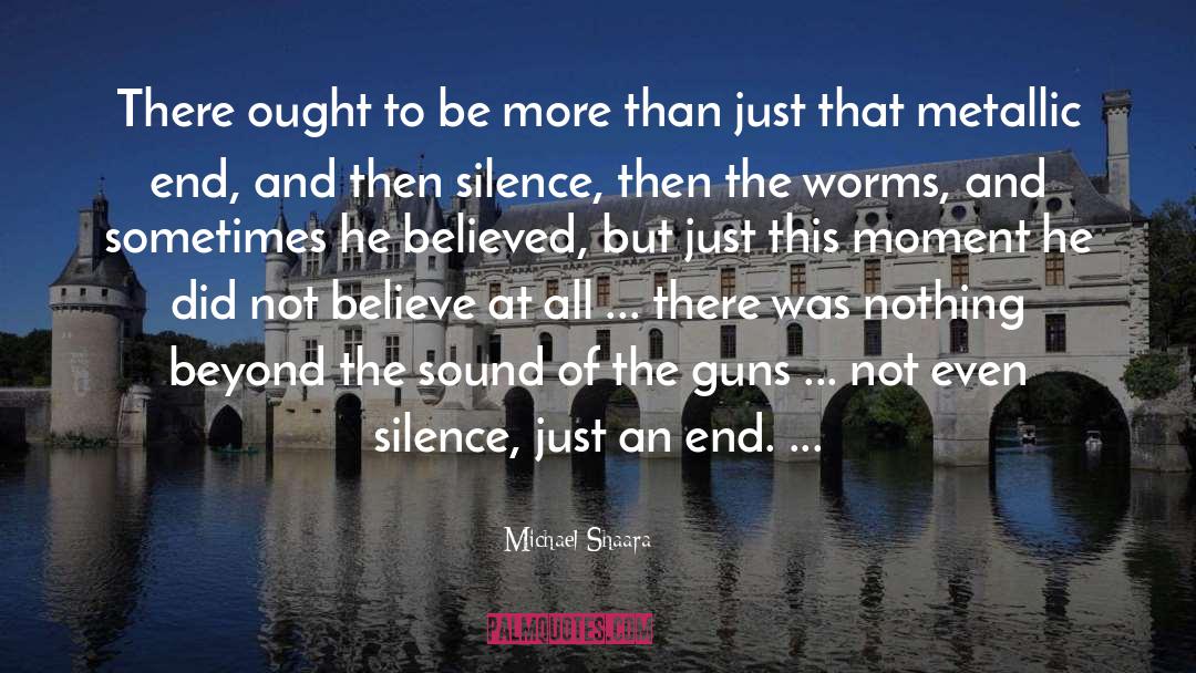 Michael Shaara Quotes: There ought to be more