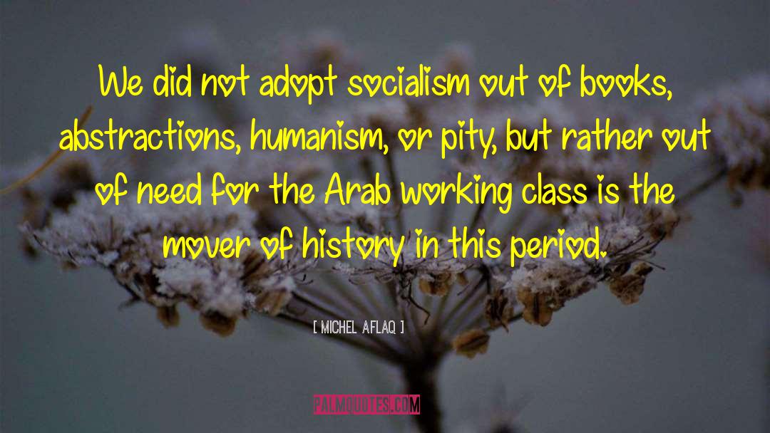 Michel Aflaq Quotes: We did not adopt socialism
