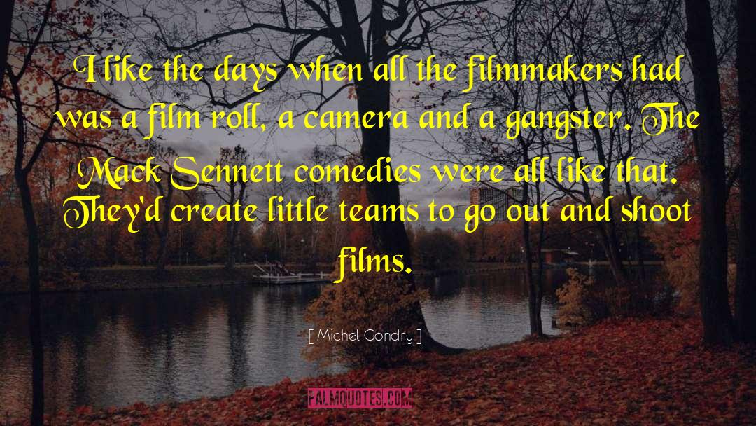 Michel Gondry Quotes: I like the days when