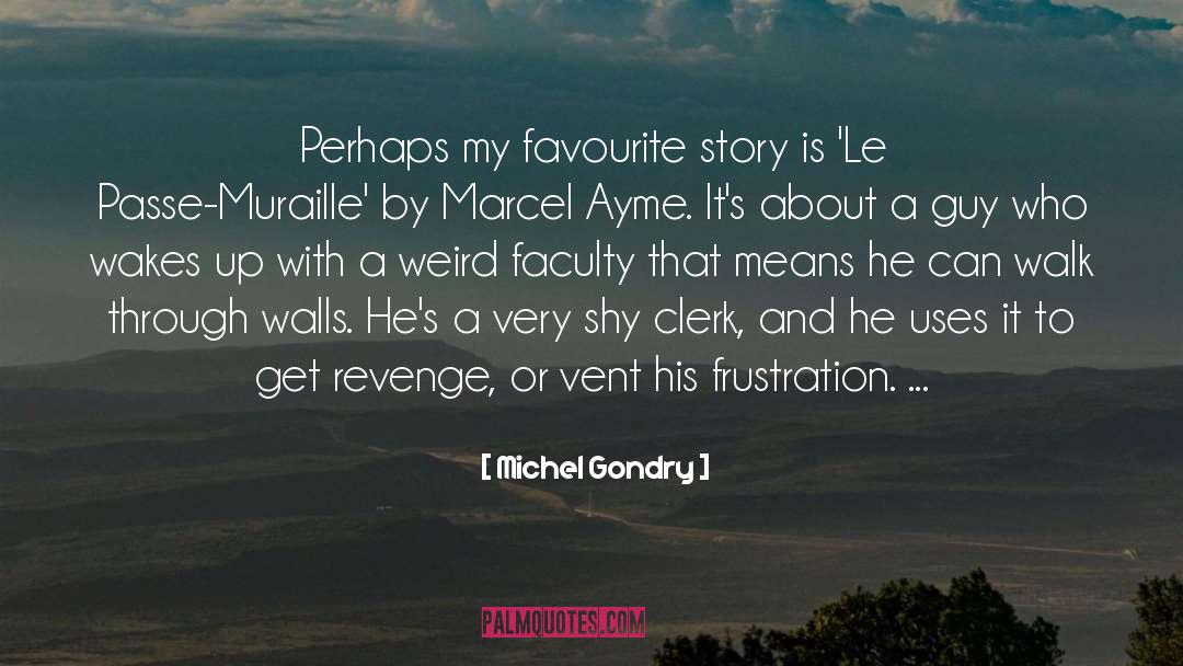 Michel Gondry Quotes: Perhaps my favourite story is