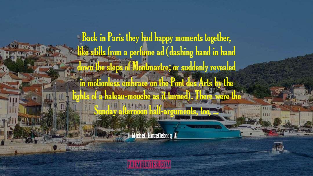 Michel Houellebecq Quotes: Back in Paris they had