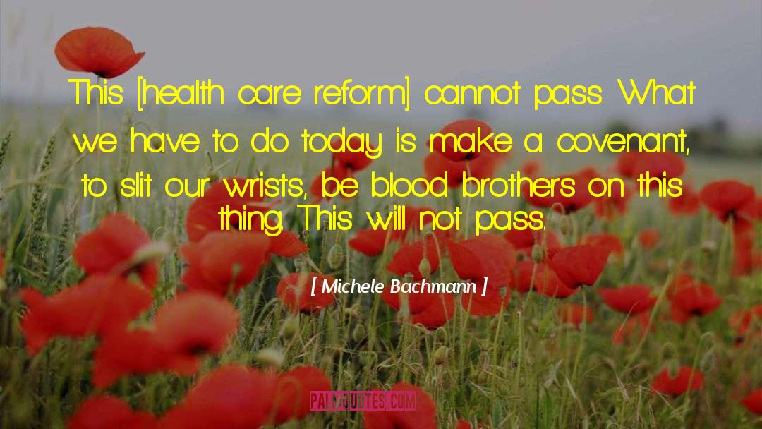 Michele Bachmann Quotes: This [health care reform] cannot