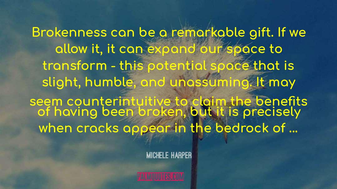 Michele Harper Quotes: Brokenness can be a remarkable