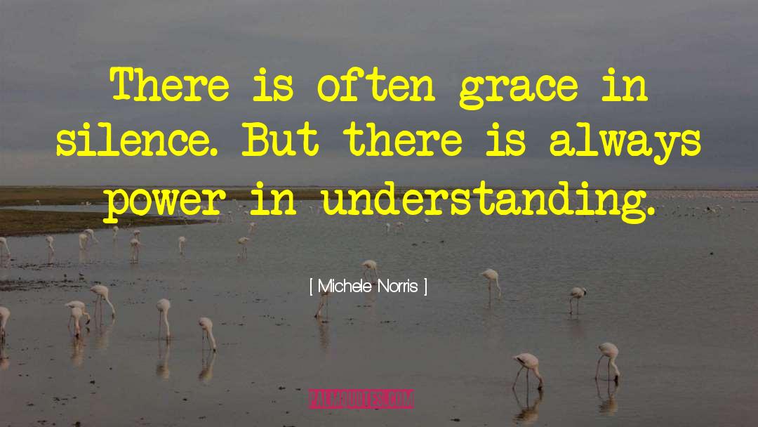 Michele Norris Quotes: There is often grace in