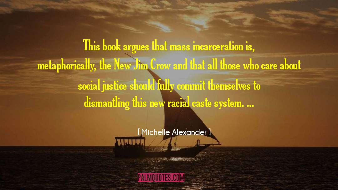 Michelle Alexander Quotes: This book argues that mass