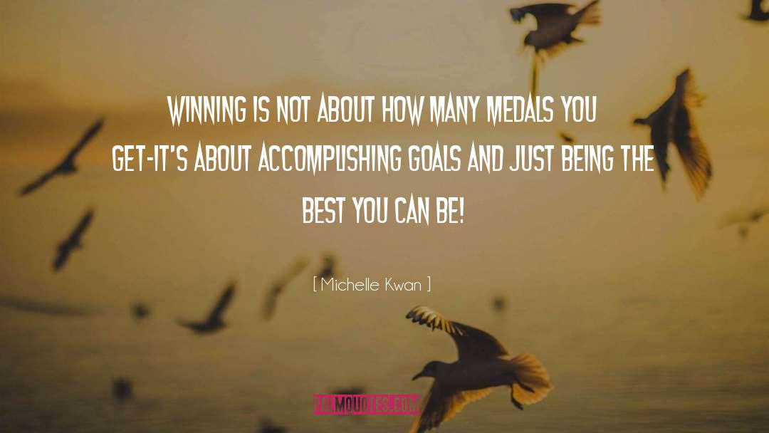 Michelle Kwan Quotes: Winning is not about how