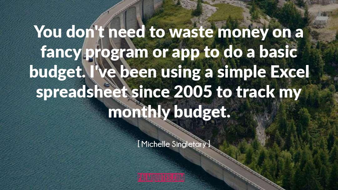 Michelle Singletary Quotes: You don't need to waste