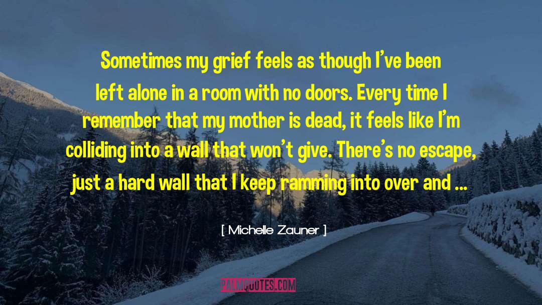 Michelle Zauner Quotes: Sometimes my grief feels as