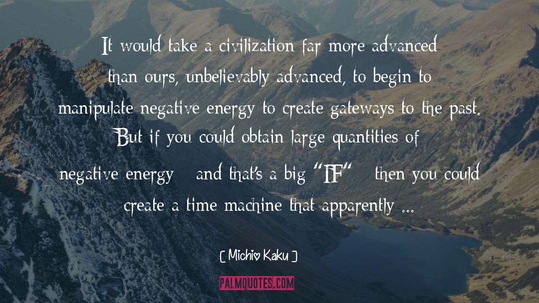 Michio Kaku Quotes: It would take a civilization