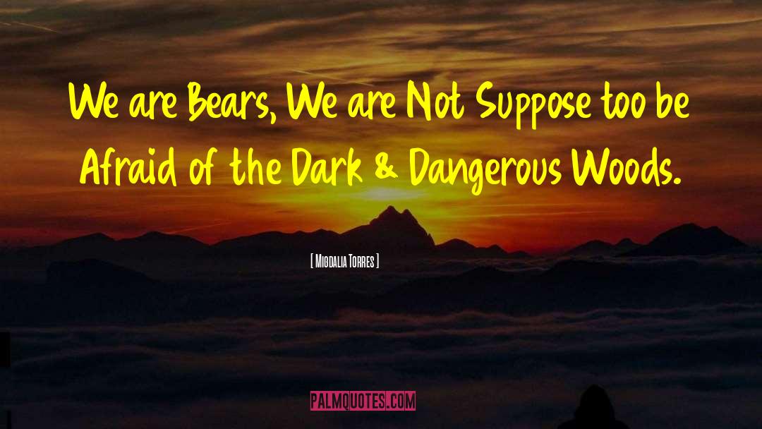 Migdalia Torres Quotes: We are Bears, We are