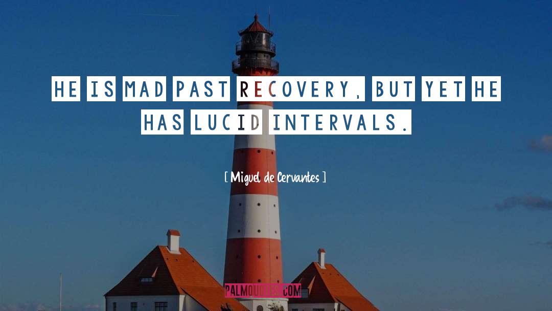 Miguel De Cervantes Quotes: He is mad past recovery,