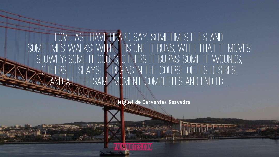 Miguel De Cervantes Saavedra Quotes: Love, as I have heard