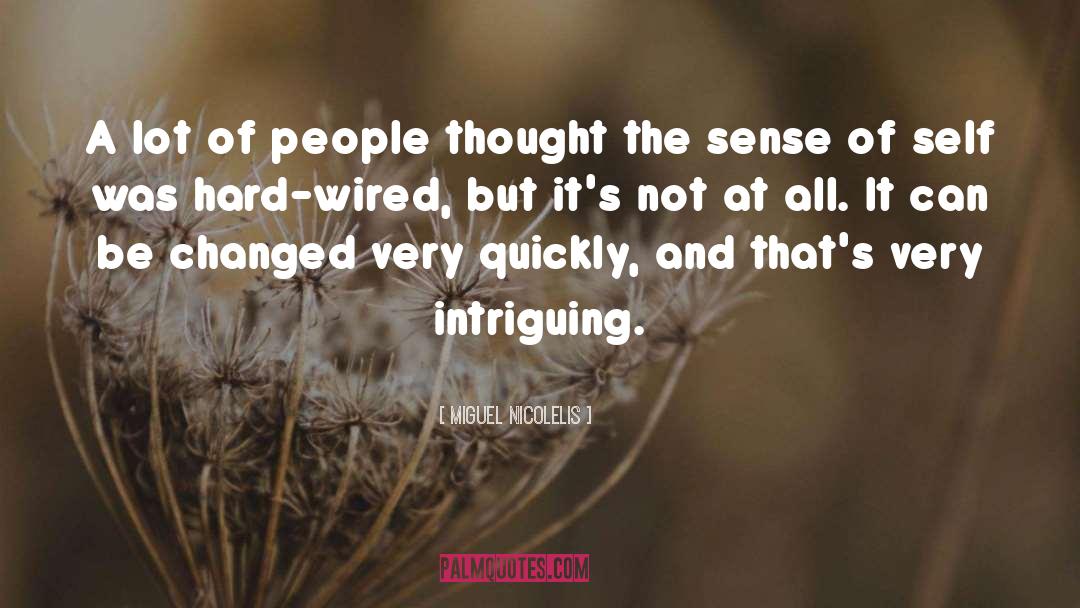 Miguel Nicolelis Quotes: A lot of people thought