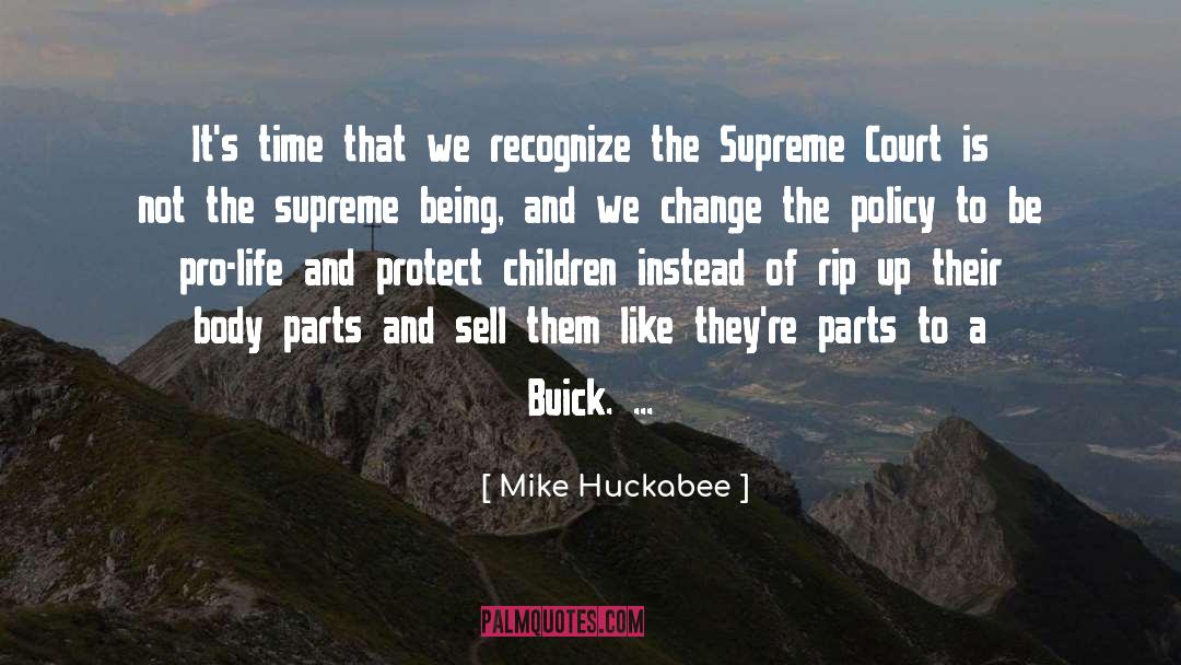 Mike Huckabee Quotes: It's time that we recognize