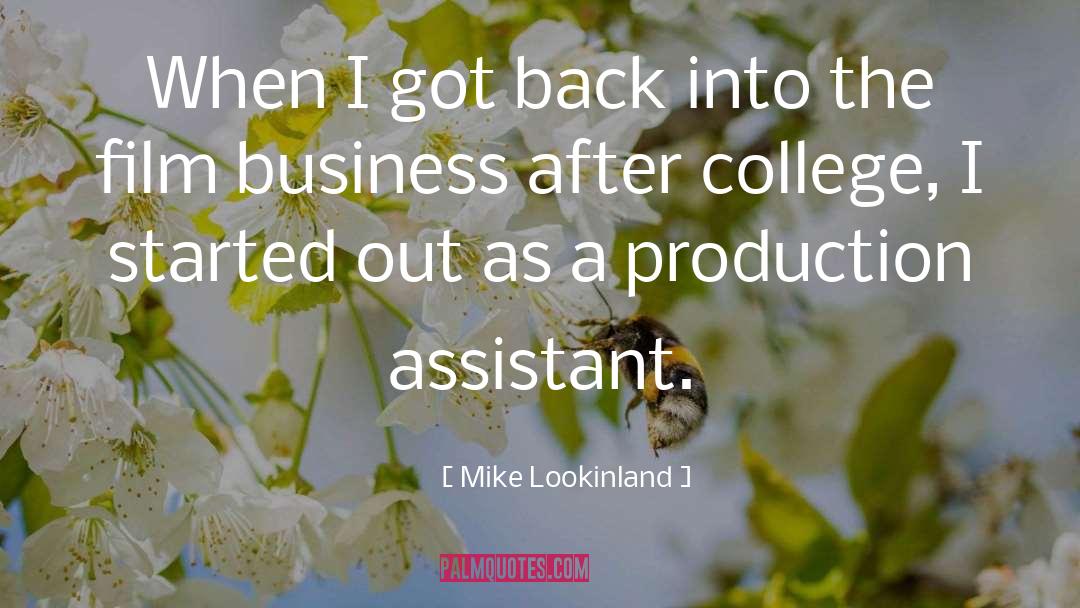 Mike Lookinland Quotes: When I got back into