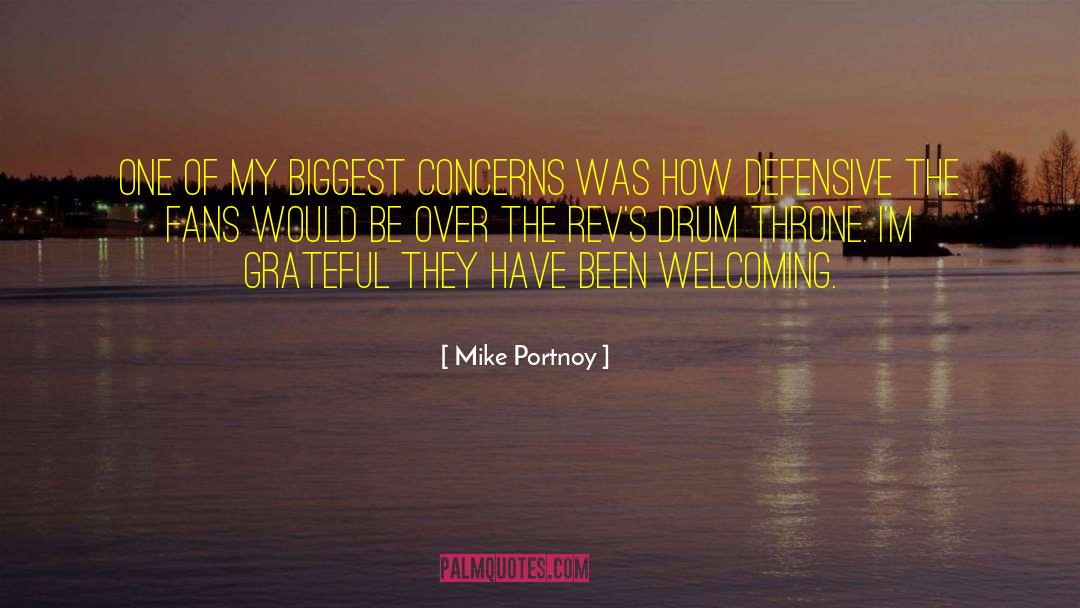 Mike Portnoy Quotes: One of my biggest concerns