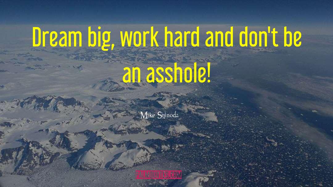 Mike Shinoda Quotes: Dream big, work hard and