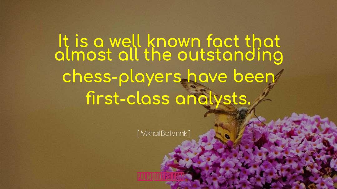 Mikhail Botvinnik Quotes: It is a well known