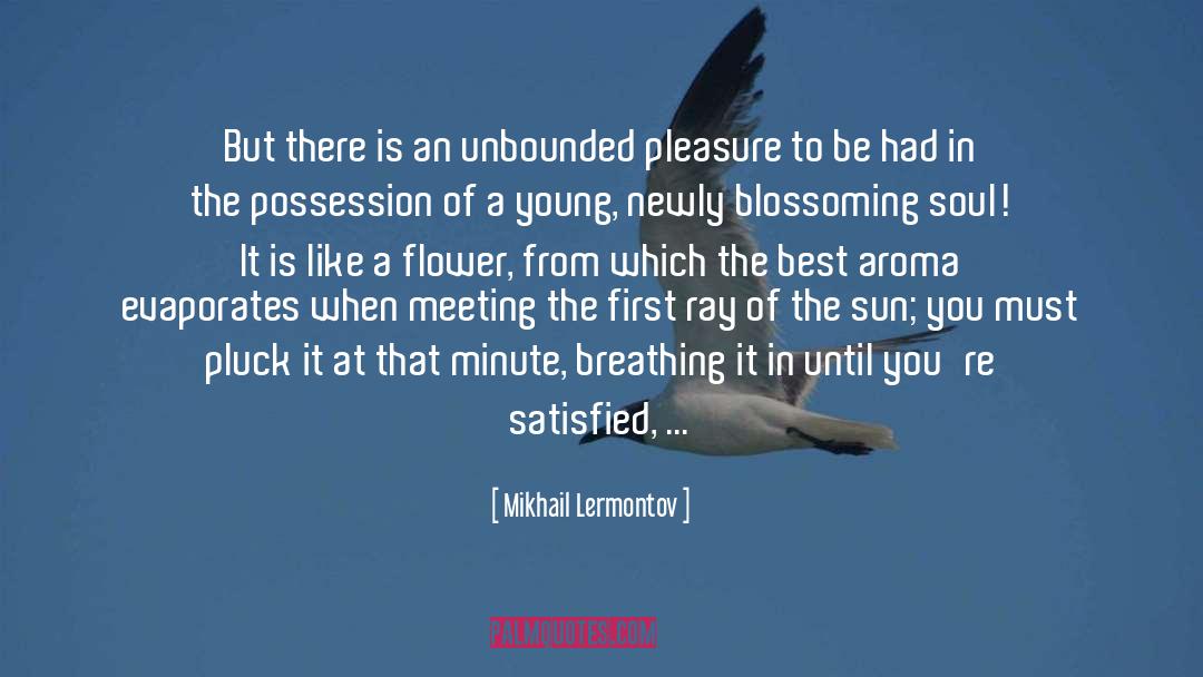 Mikhail Lermontov Quotes: But there is an unbounded