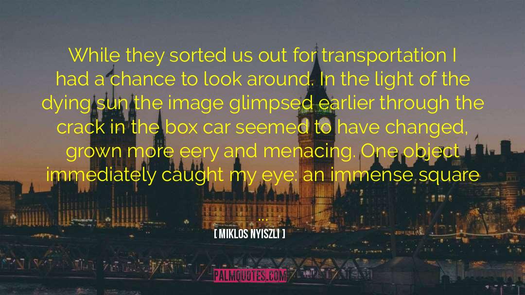 Miklos Nyiszli Quotes: While they sorted us out