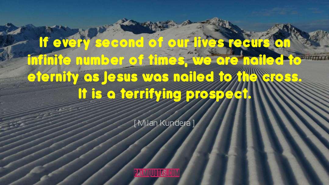 Milan Kundera Quotes: If every second of our