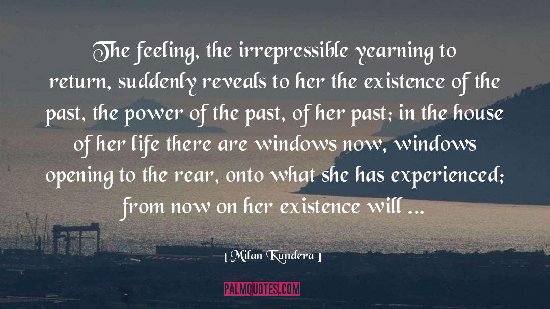 Milan Kundera Quotes: The feeling, the irrepressible yearning