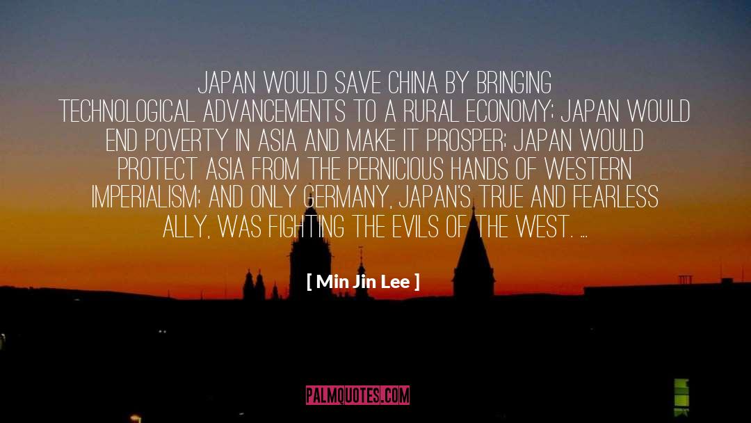 Min Jin Lee Quotes: Japan would save China by
