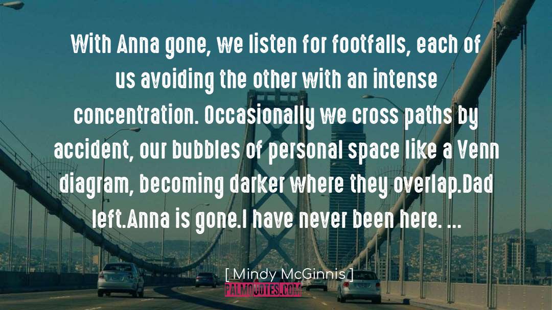 Mindy McGinnis Quotes: With Anna gone, we listen