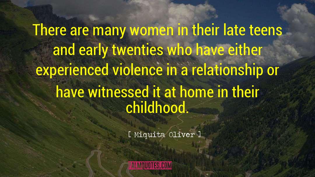 Miquita Oliver Quotes: There are many women in