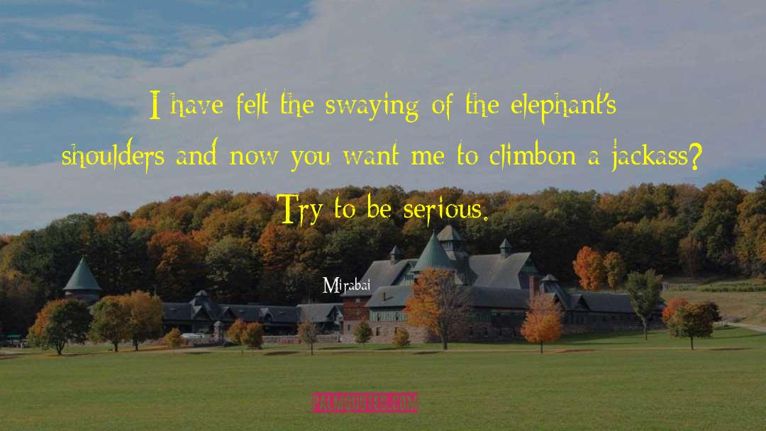 Mirabai Quotes: I have felt the swaying