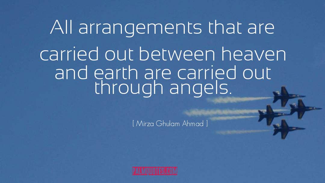 Mirza Ghulam Ahmad Quotes: All arrangements that are carried