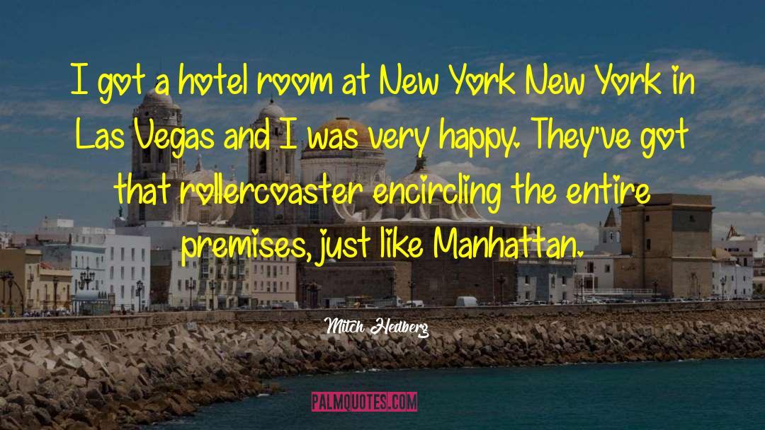 Mitch Hedberg Quotes: I got a hotel room