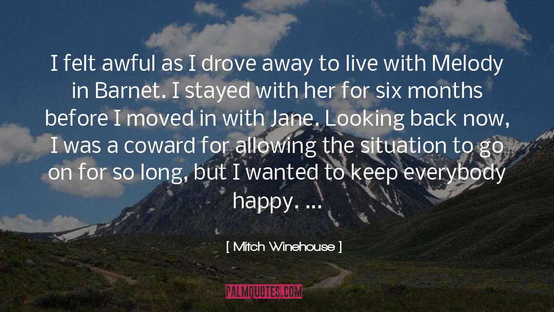 Mitch Winehouse Quotes: I felt awful as I
