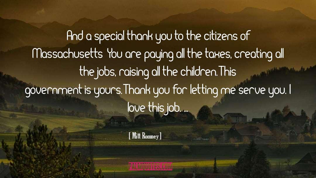 Mitt Romney Quotes: And a special thank you