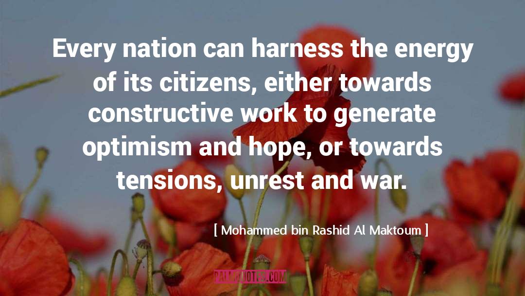 Mohammed Bin Rashid Al Maktoum Quotes: Every nation can harness the
